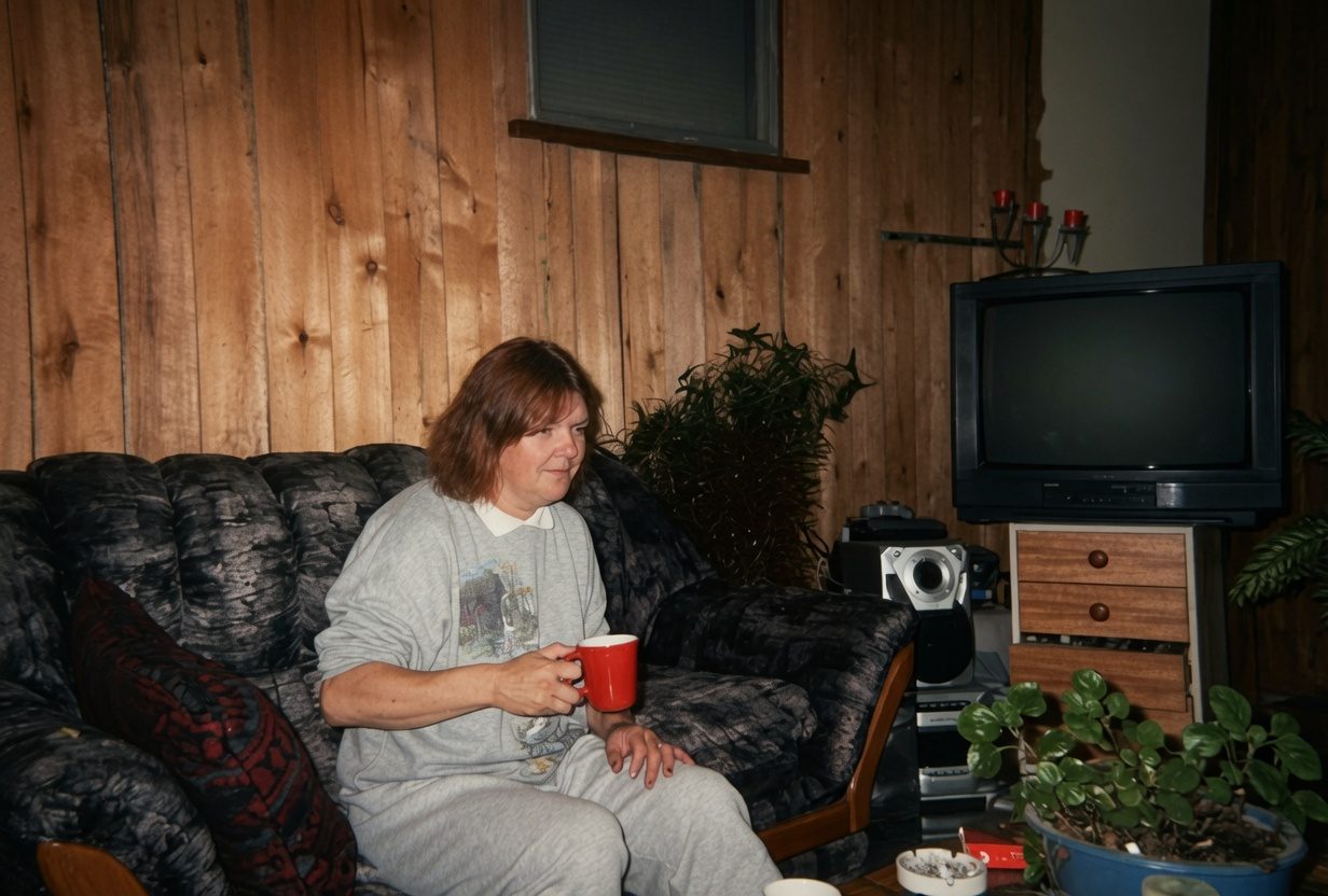 Thomas's mother at the Little Smokey house