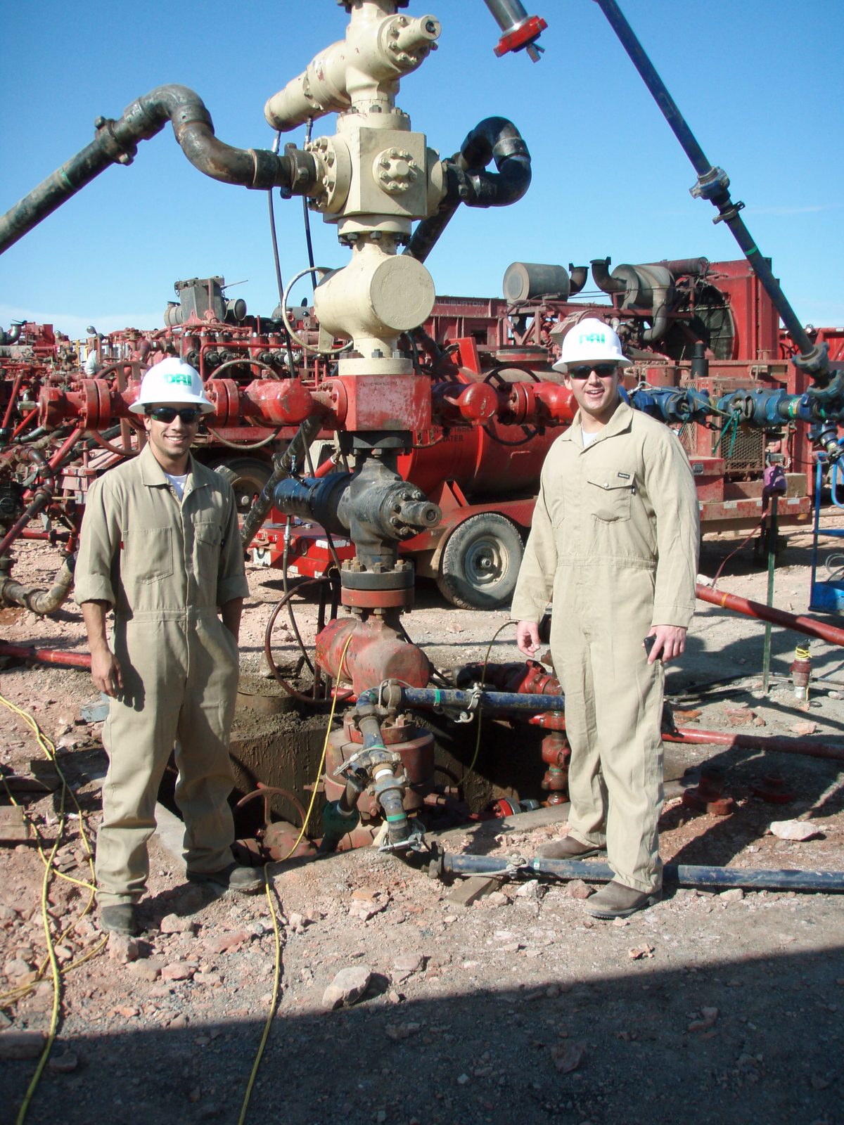 At the head of a frac pump