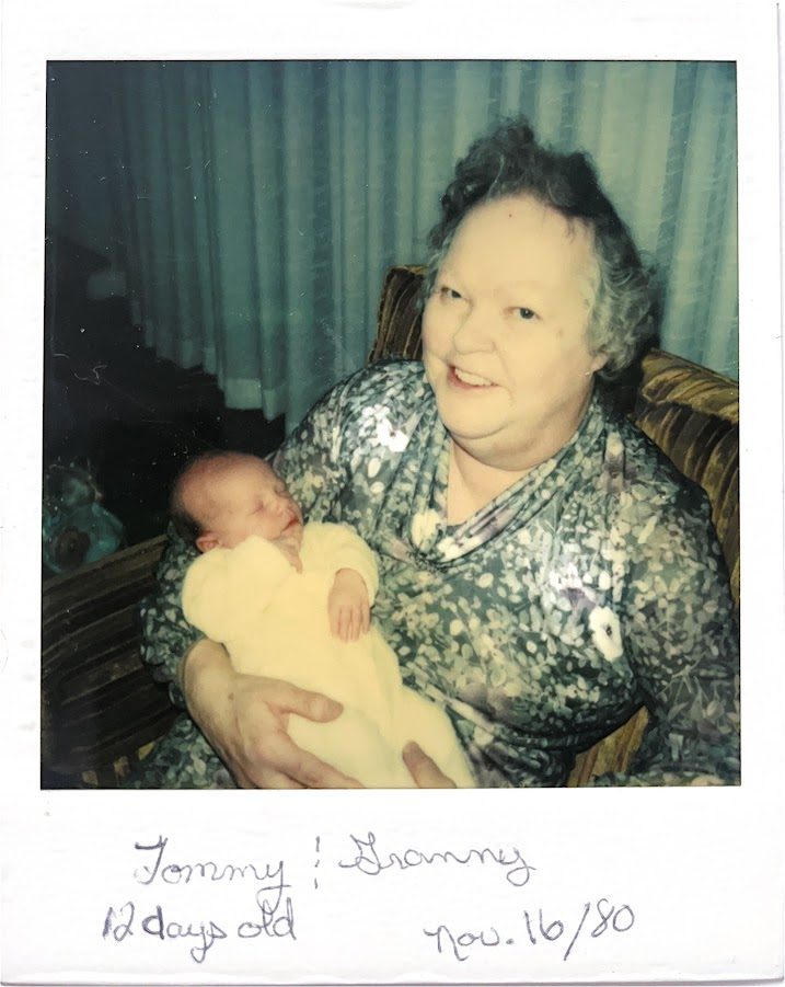 Baby me and Granny.