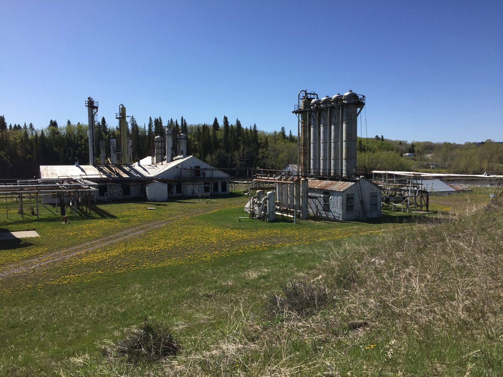 The Turner Valley gas plant