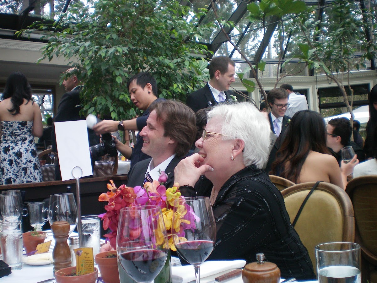 Brian Cheesman with his mother Sandy