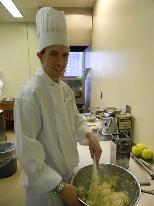 Thomas in chef whites